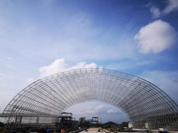 安庆煤棚网架加工厂案例